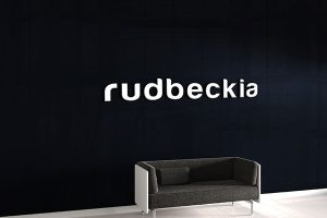 Indoor sign of Rudbeckia made by Envision Orlando