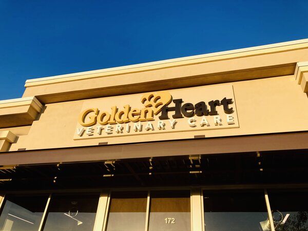 Commercial building sign of Veterinary Care in Orlando, FL
