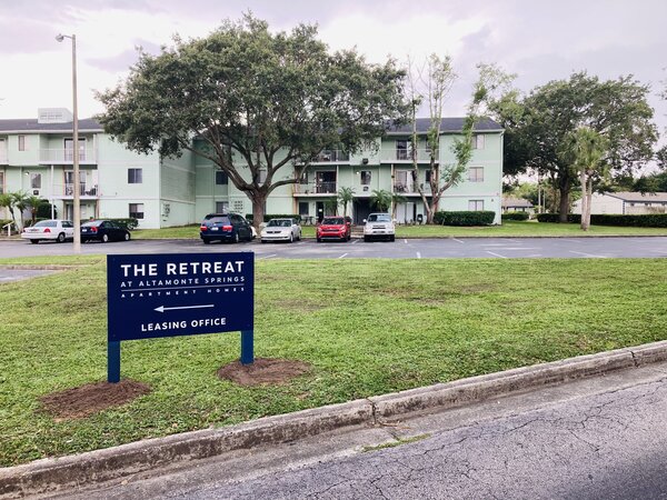 Wayfinding signs for Retreat in Orlando, FL